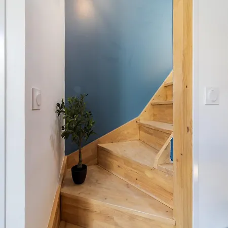 La Bright Duplex Near Bicetre Metro Line 14 Daire *