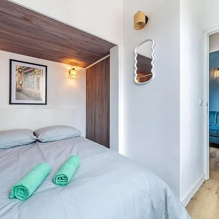 Apartment La Bright Duplex Near Bicetre Metro Line 14 *